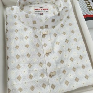 কহিনূর কাতান ফেব্রিক্স পাঞ্জাবি গোল্ড কালার