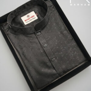 Luxury Panjabi Black Color