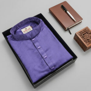 Luxury Panjabi Purple Color