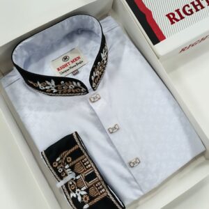 𝗥𝗼𝘆𝗮𝗹 𝗘𝗺𝗯𝗿𝗼𝗶𝗱𝗲𝗿𝘆 𝗣𝗮𝗻𝗷𝗮𝗯𝗶 - 𝗔𝗿𝗰𝘁𝗶𝗰 𝗪𝗵𝗶𝘁𝗲 𝗖𝗼𝗹𝗼𝘂𝗿