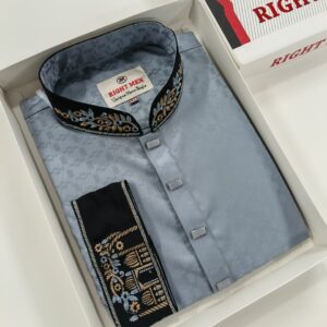 𝗥𝗼𝘆𝗮𝗹 𝗘𝗺𝗯𝗿𝗼𝗶𝗱𝗲𝗿𝘆 𝗣𝗮𝗻𝗷𝗮𝗯𝗶 - 𝗦𝘁𝗲𝗲𝗹 𝗕𝗹𝘂𝗲 𝗖𝗼𝗹𝗼𝘂𝗿